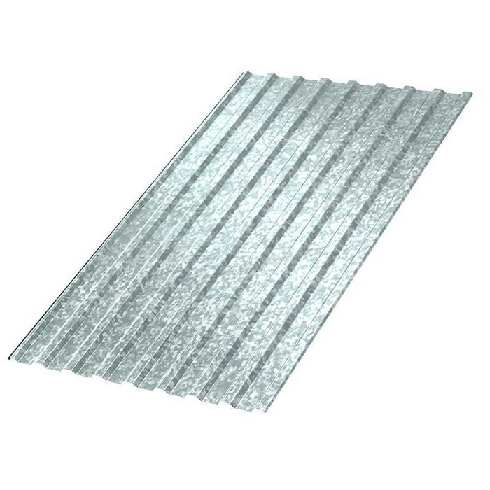 Профлист Металл Профиль МП-20 0,7 Цинк Бесцветный | B